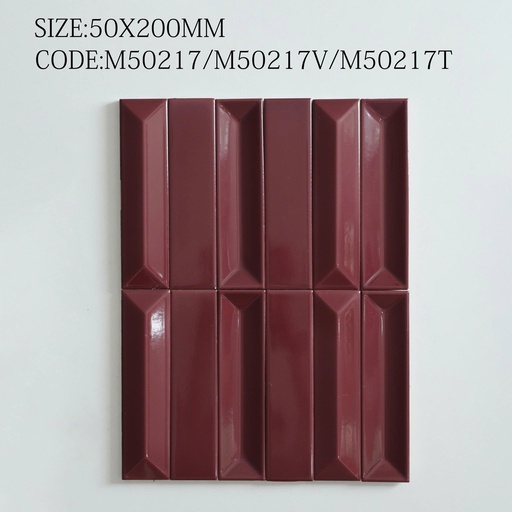 [M50217] Gạch thẻ 50x200mm nhập khẩu cao cấp M50217