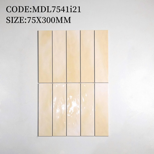 [MDL7541i21] Gạch thẻ 75x300mm men bóng loang nhập khẩu cao cấp MDL7541i21