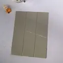 [FAO312P] Gạch thẻ Việt Nam, Xám bóng phẳng, KT 75x300 mm, FAO312P, Loại 1 (1 hộp/ 50 viên/ 1.125m2)