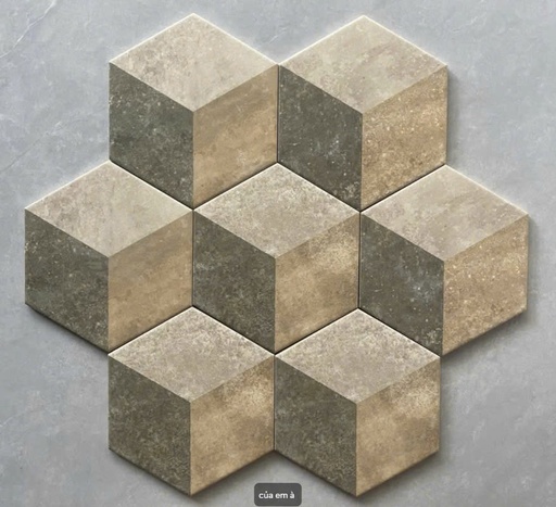 [SMM-36001] Gạch lục giác KT 200x230x115 mm mã 23606