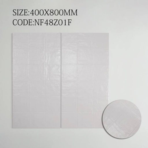 [NF48Z01F] Gạch ốp tường giả thẻ 400x800cm men matt NF48Z01F