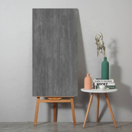 [Olivia Nero] Gạch khổ lớn cao cấp nhập khẩu Ấn Độ men matt KT 600x1200mm Olivia Nero