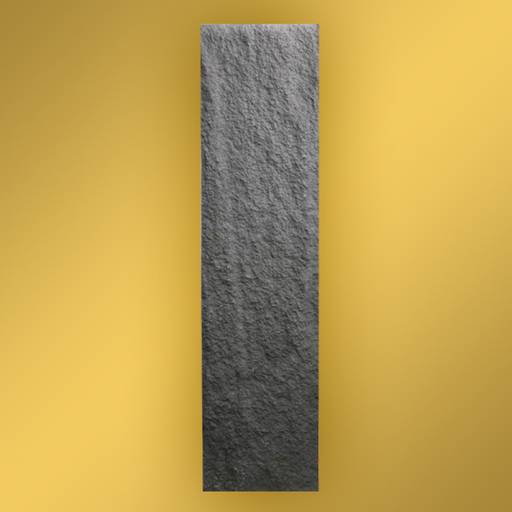 [DSH-D6312] Đá siêu nhẹ màu đen vân thấp 120x30cm DSH-D6312