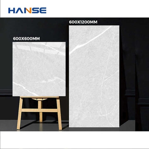 [106922624246] Gạch lát nền gốm sứ dùng trong nhà bếp, màu xám, giả cẩm thạch