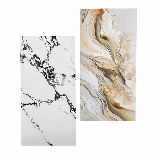 [g38525] Gạch lát nền men sứ vân đá cẩm thạch vàng cỡ lớn bóng cho biệt thự khách sạn trung tâm thương mại 600x1200mm