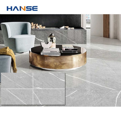 [7561] Gạch lát sàn men sứ mầu xám Marfil 60x120 cho phòng tắm