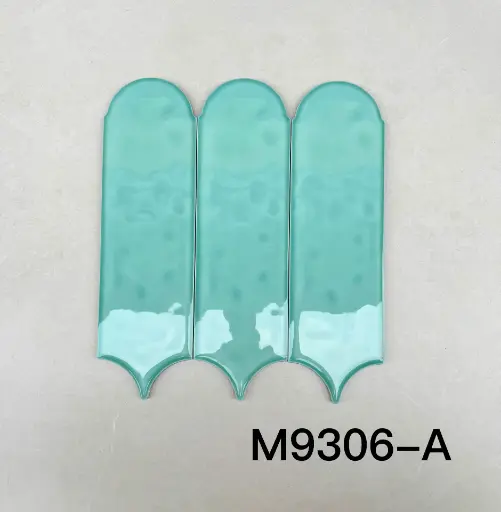 [M9306-A] Gạch lông vũ xanh nhạt KT 100x300mm mã M9306-A 