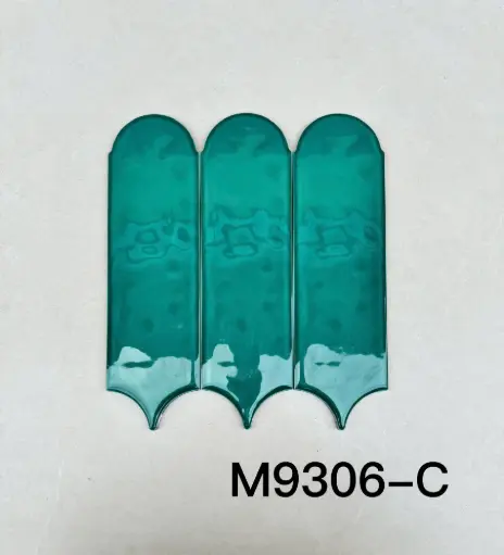 [M9306-C] Gạch lông vũ xanh đậm 90x308mm M9306-C (1h/1m/40v)