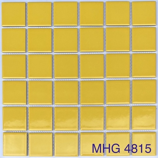 [MHG4815] Gạch Mosaic Gốm Sứ Màu Vàng MHG 4815