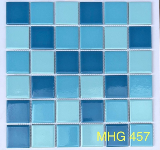 [MHG 457] Gạch Mosaic Gốm Vỉ 300x300 mm Chíp 48x48