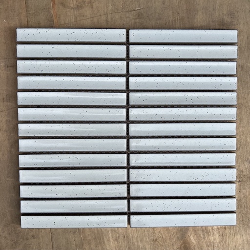 [088A] Gạch Mosaic Que Đũa Màu Trắng