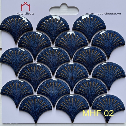 [MHF 02] Gạch Mosaic Vảy Cá MHF 02