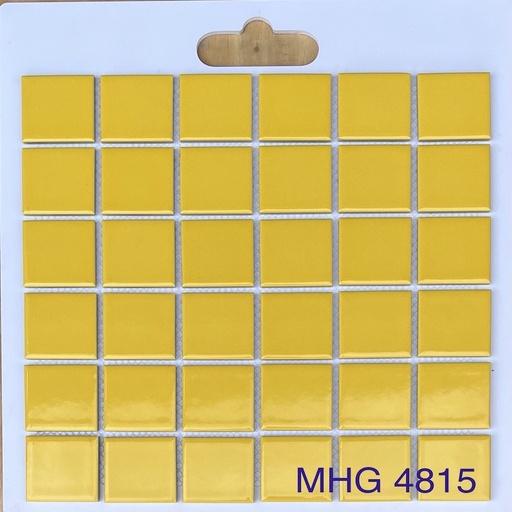 [4815] Gạch Mosaic gốm vàng 48x48mm MHG 4815