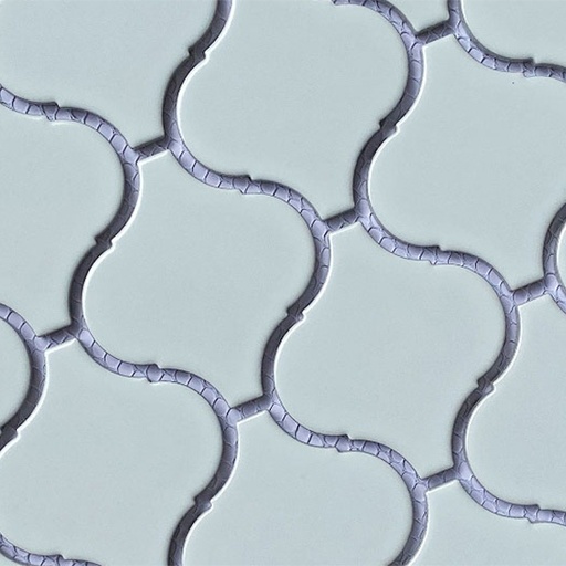 [DDL7801] Gạch Mosaic lồng đèn trắng mờ chíp KT 78x74mm mã DDL7801