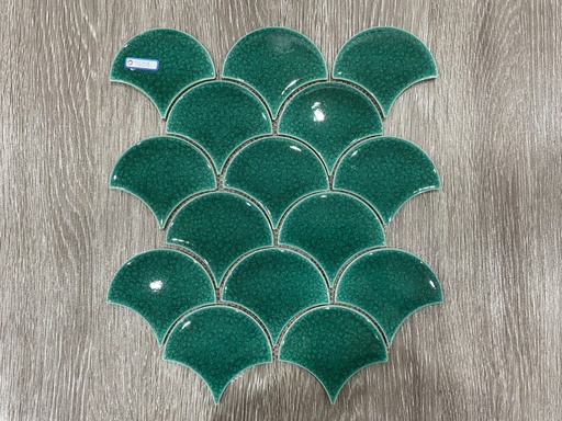 [S9508] Gạch Mosaic vảy cá 85x95mm mã S9508 (1h/1.03m/13vi)