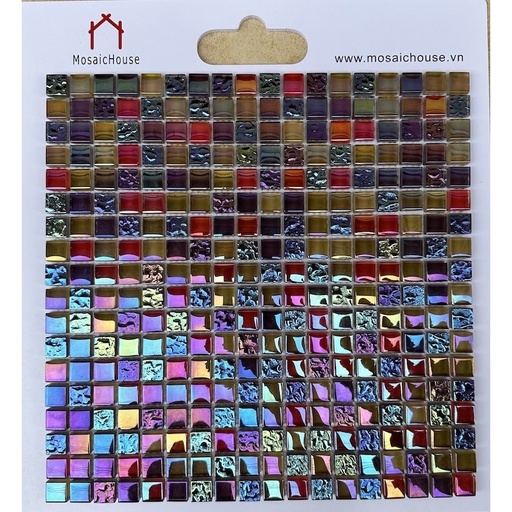 [MH 1596] Gạch mosaic thủy tinh cao cấp MH 1596