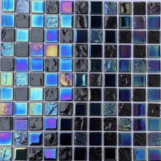 [V8909] Gạch Mosaic vỉ giấy viên 45*95*4mm vỉ 300x300mm V8909