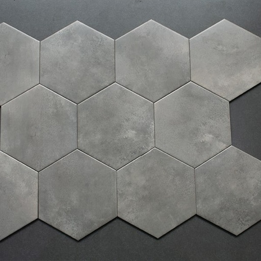 [N23904] Gạch Lục giác 200x230x115 mm Kim Loại N23904